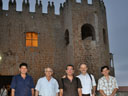 Inauguración de exposición de pintura rupestre en el Castillo de Vélez Blanco